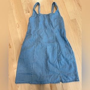 American Eagle Denim Mini Dress - size large